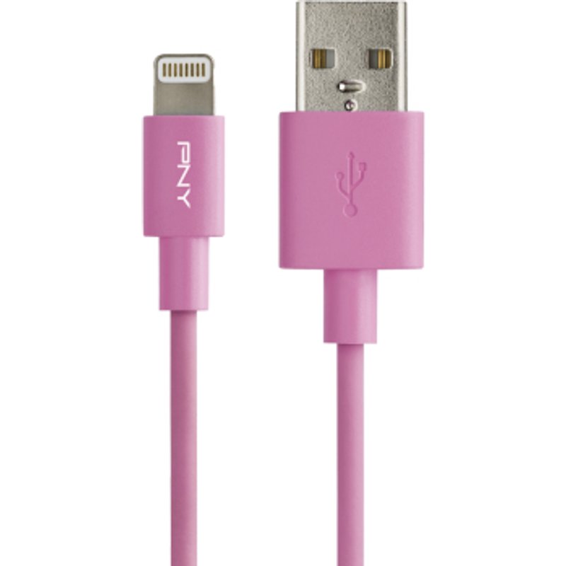 PNY C-UA-LN-P01-04 lightning cable 1.2 m Pink