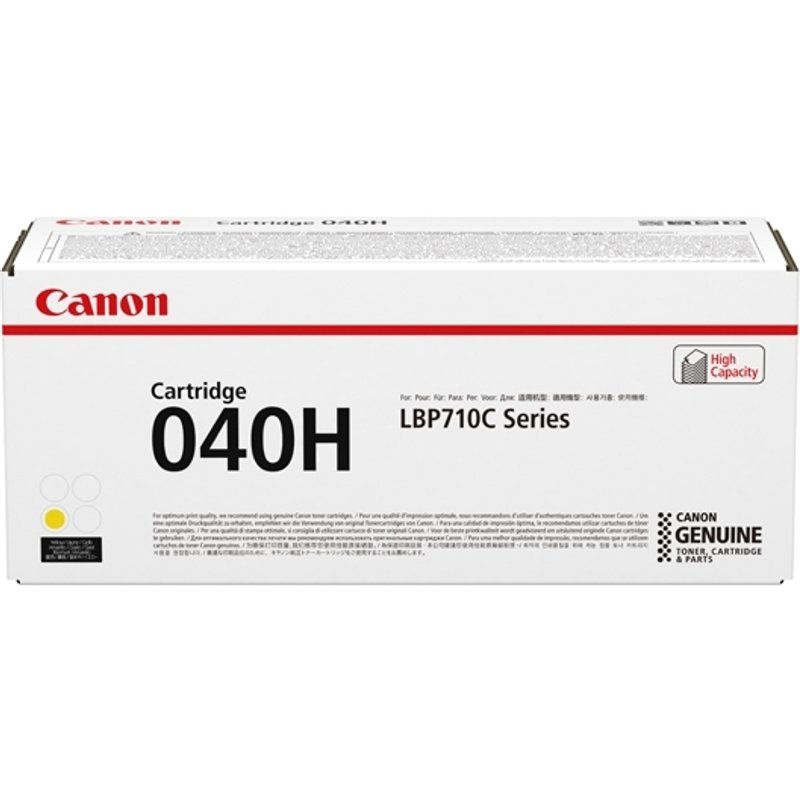Canon 0455C001/040H Toner cartridge yellow high-capacity. 10K pages IS