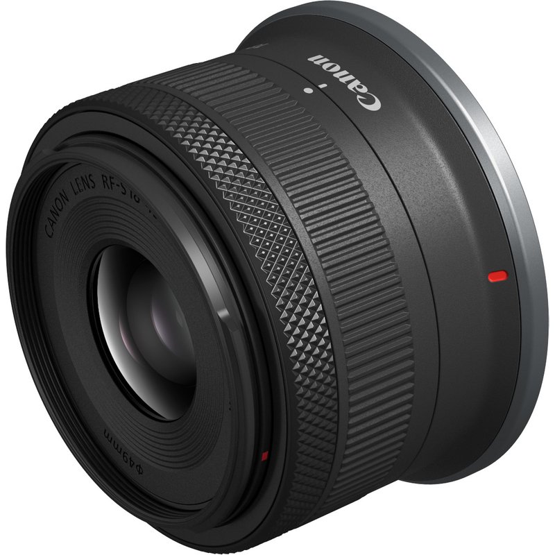 Canon RF-S 18-45 mm F4.5-6.3 IS STM Standard Zoom Camera Lenses. Black