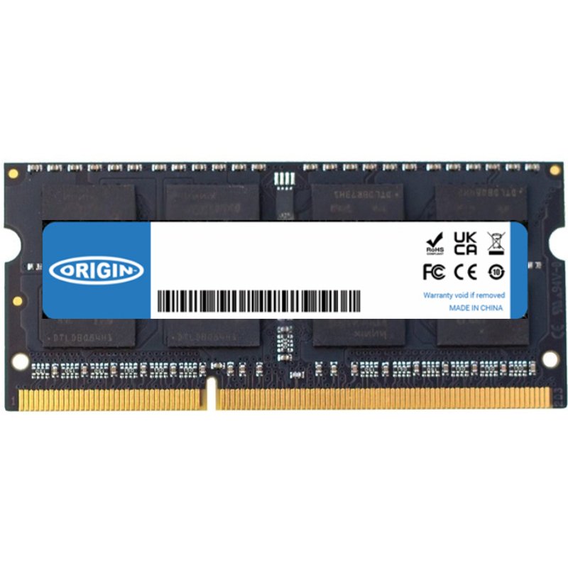 Origin Storage 16GB DDR3 1600MHz SODIMM 2Rx8 Non-ECC 1.35V
