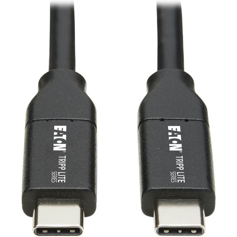 Tripp Lite U040-C2M-C-5A USB-C Cable (M/M) USB 2.0 5A (100W) Rated USB-IF Certified 2M (6.6 ft)