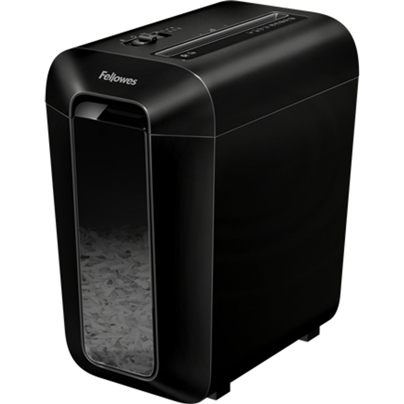 Fellowes LX Series Paper Shredder LX65 10 Sheet Cross Cut Shredder with 22 Litre Bin High Security P4 Cross shredding 22.2 cm 4 40 22 L 303 sheets 70 dB