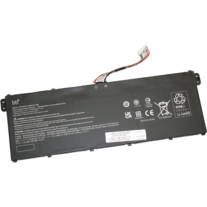 BTI AP18C4K compatible 48Wh 3-cell battery for Acer Aspire