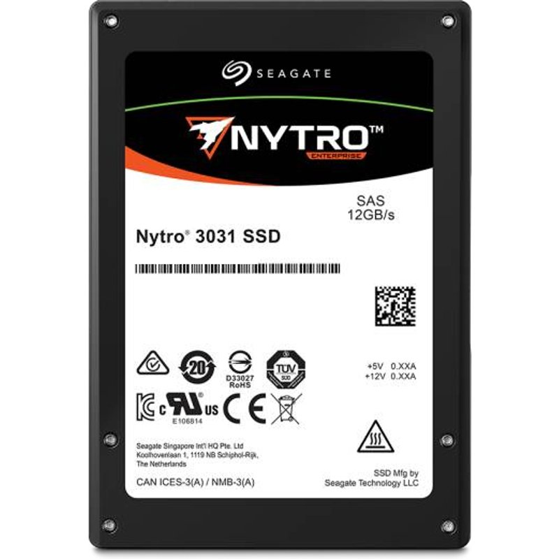 Seagate Nytro 3531 2.5" 3.2 TB SAS 3D eTLC