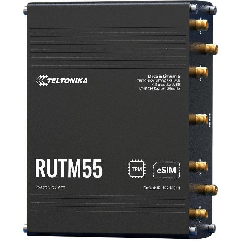 TELTONIKA NETWORKS RUM55 (wihou PSU) WiFi/5G