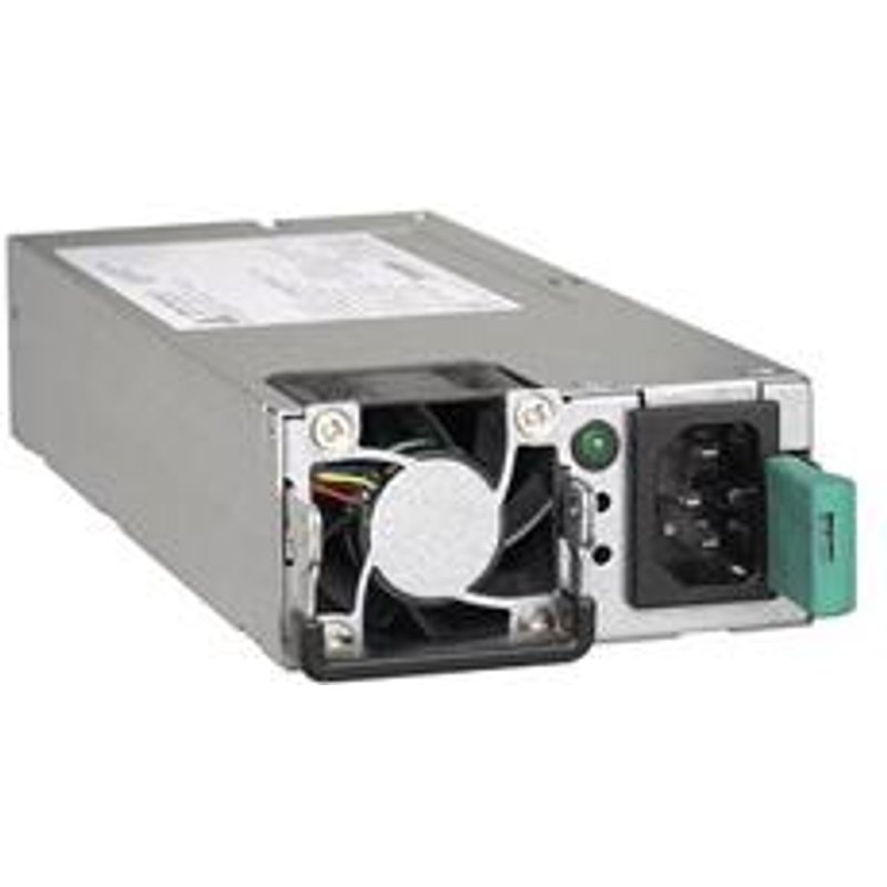 Netgear APS1000W. Total power: 1000 W. Mean time between failures (MTBF): 1272908 h Compatible products: RPS4000. Product colour: Silver. Width: 86.4 mm Depth: 207.6 mm Height: 39.3 mm