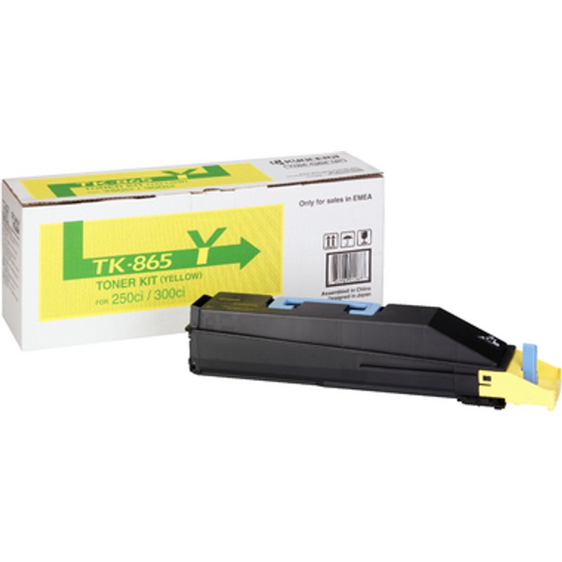 Kyocera 1T02JZAEU0/TK-865Y Toner yellow. 12K pages/5% for KM TASKalfa