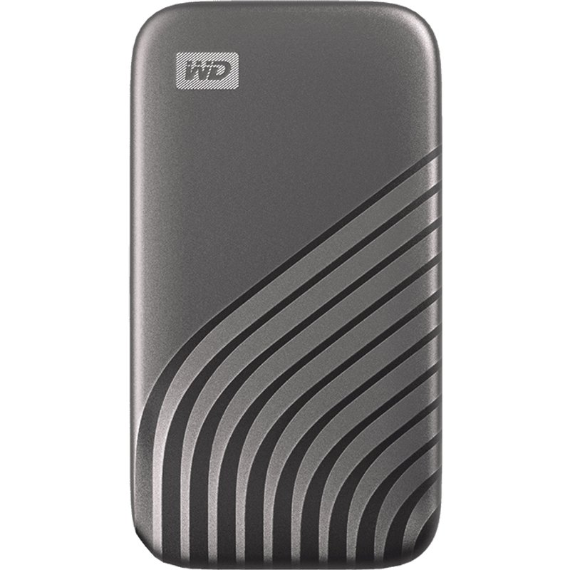Western Digital My Passport 2 TB USB Type-C 3.2 Gen 2 (3.1 Gen 2) Grey