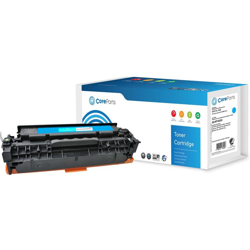 CoreParts QI-HP1025C toner cartridge 1 pc(s) Compatible Cyan