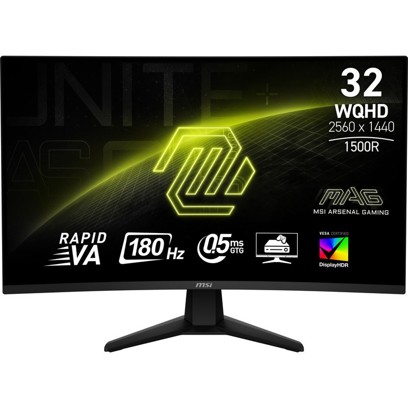 MSI MAG 32CQ6F computer monitor 80 cm (31.5") 2560 x 1440 pixels