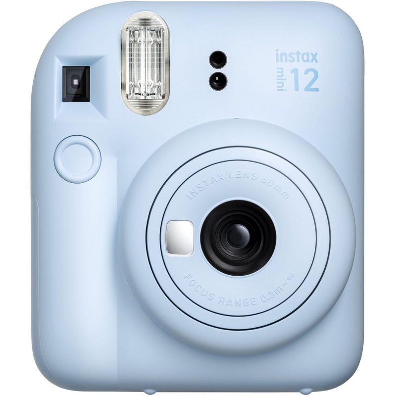 Fujifilm Instax Mini 12 Instant Camera - Pastel Blue - Camera Only