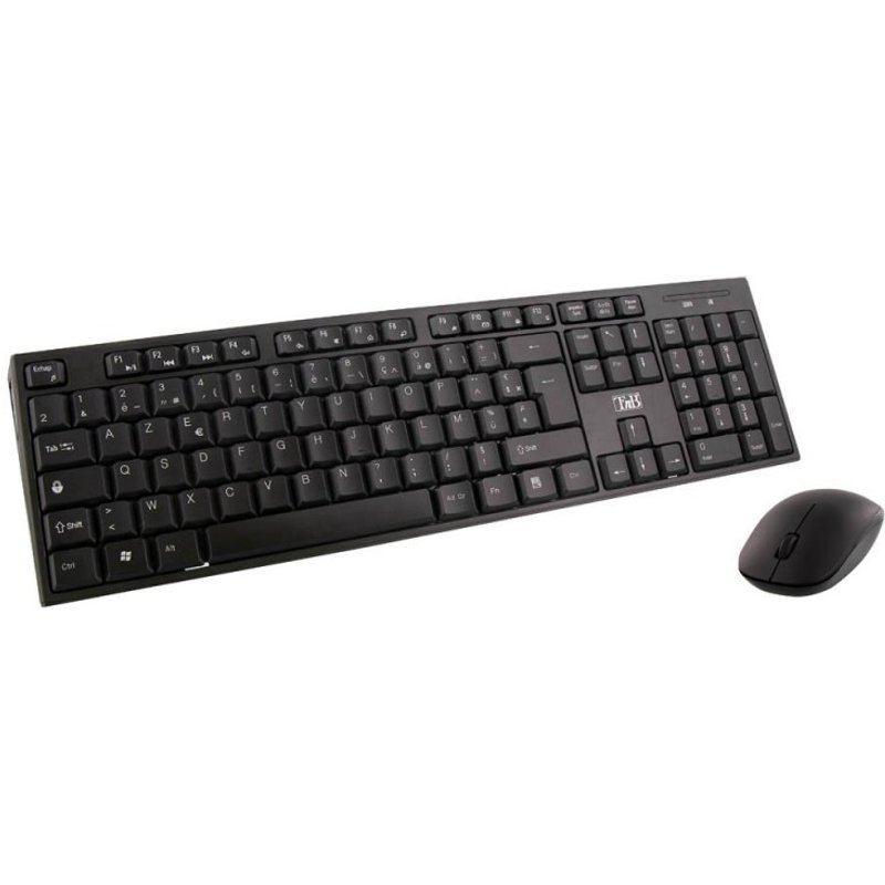 T'nB KBSCBK2 keyboard Mouse included Home RF Wireless + USB AZERT