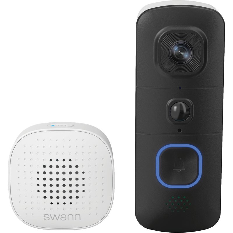 Swann EVO Wireless Video Doorbell with SwannShield AI Voice Assistant