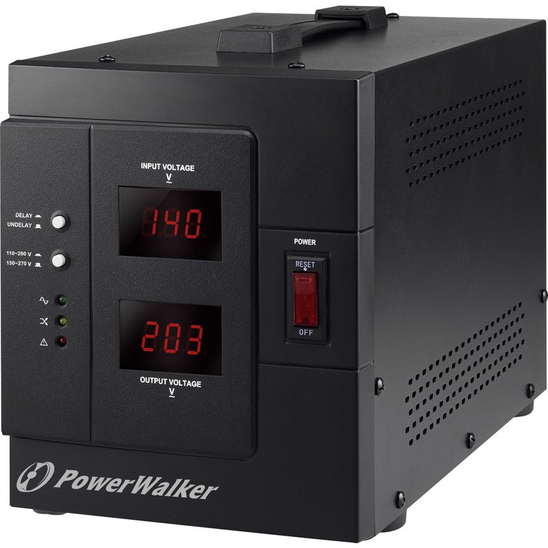 PowerWalker AVR 3000/SIV voltage regulator 230 V Black