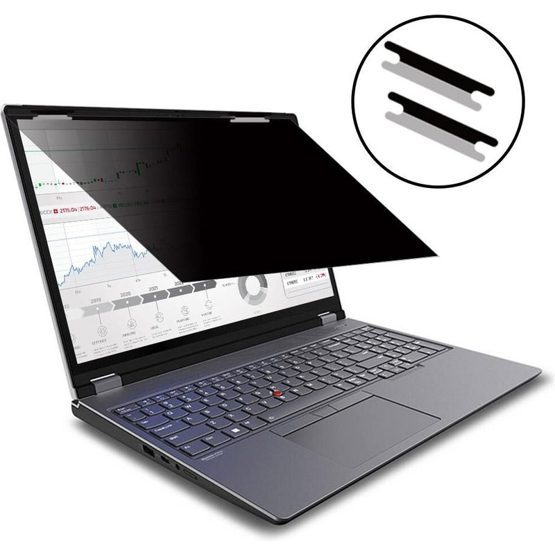 eSTUFF GLBF15345194 display privacy filter 39.6 cm (15.6") Laptop