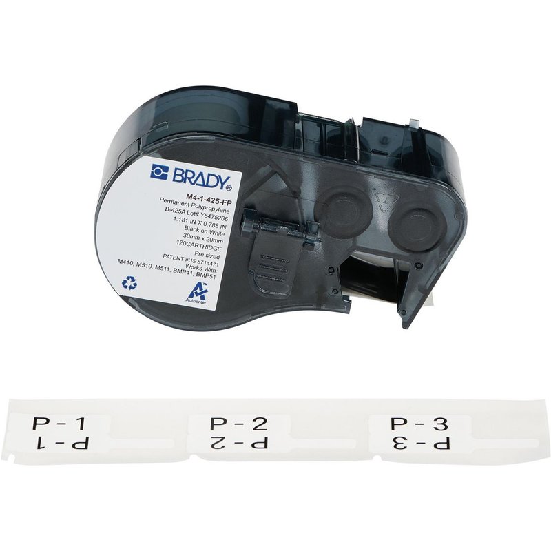BRADY P-Flg M Polypropylene