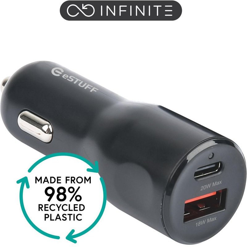eSTUFF ES631031 mobile device charger Mobile phone Black Cigar lighter