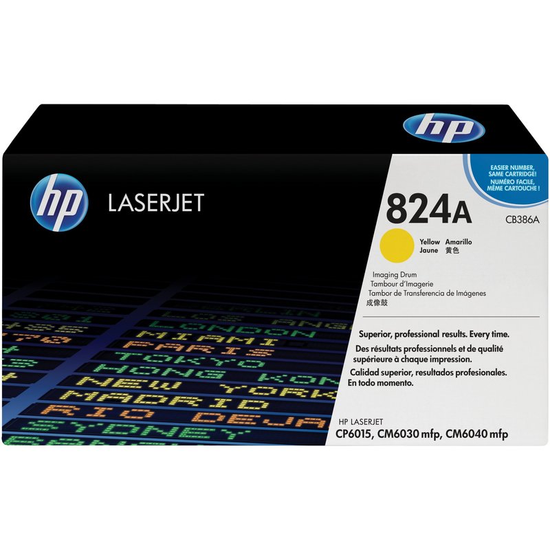 HP CB386A/824A Drum kit yellow. 23K pages ISO/IEC 19798 for HP CLJ CP