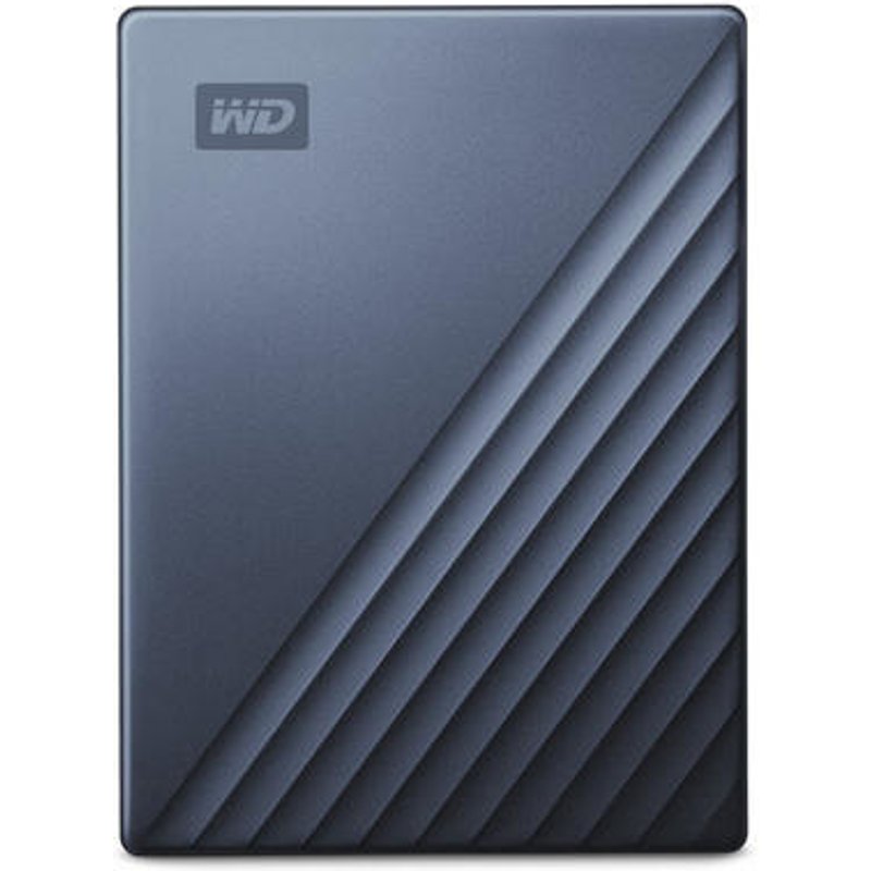 WD 2TB Blue My Passport Ultra Portable Storage External Hard Drive USB-C for PC/Windows (WDBC3C0020BBL-WESN)