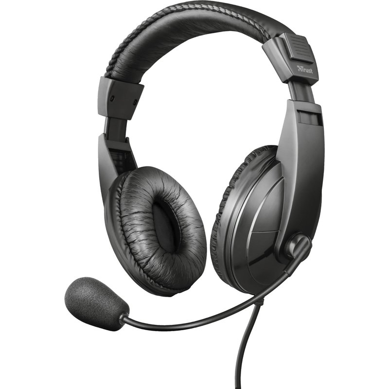 Trust 21661. Product type: Headset. Connectivity technology: Wired. Recommended usage: Calls/Music. Headphone frequency: 20 - 20000 Hz. Cable length: 1.8 m. Weight: 190 g. Product colour: Black