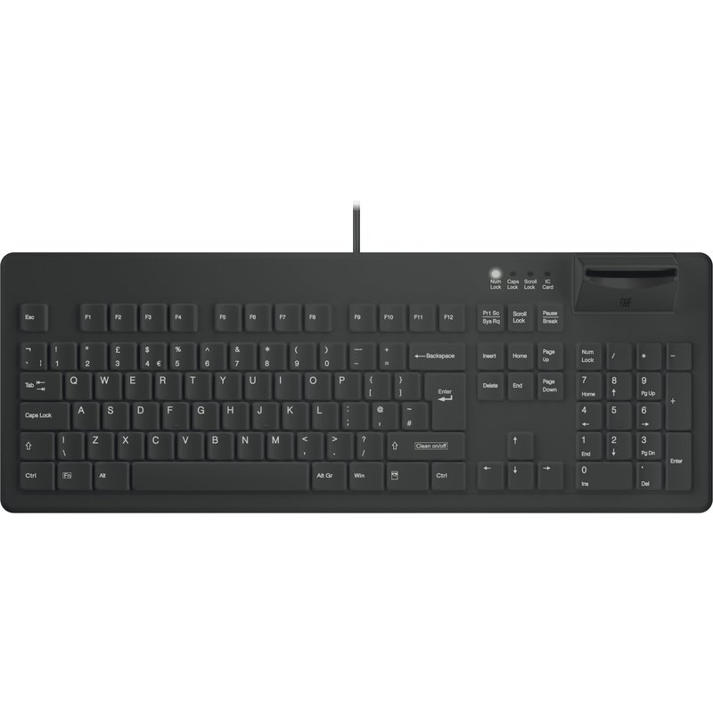 Contour Design Active Key Contour Medical Keyboard SmartCard Full-Size