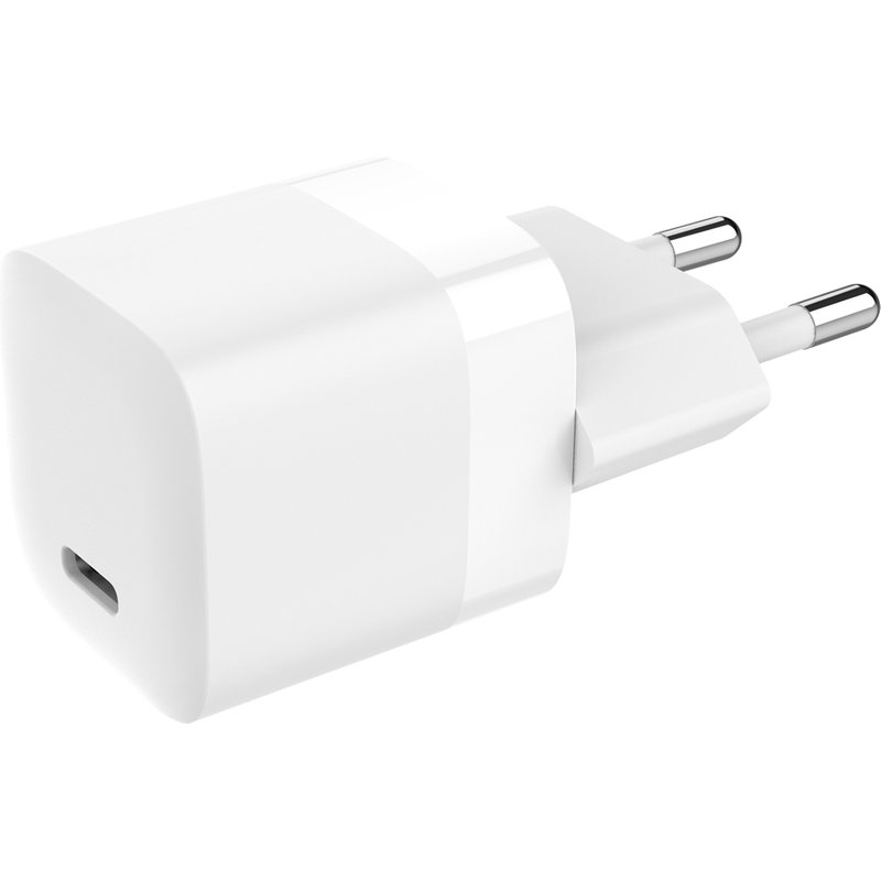 Vision USB-C Charger with EU Plug power adapter/inverter Universal 30 W White