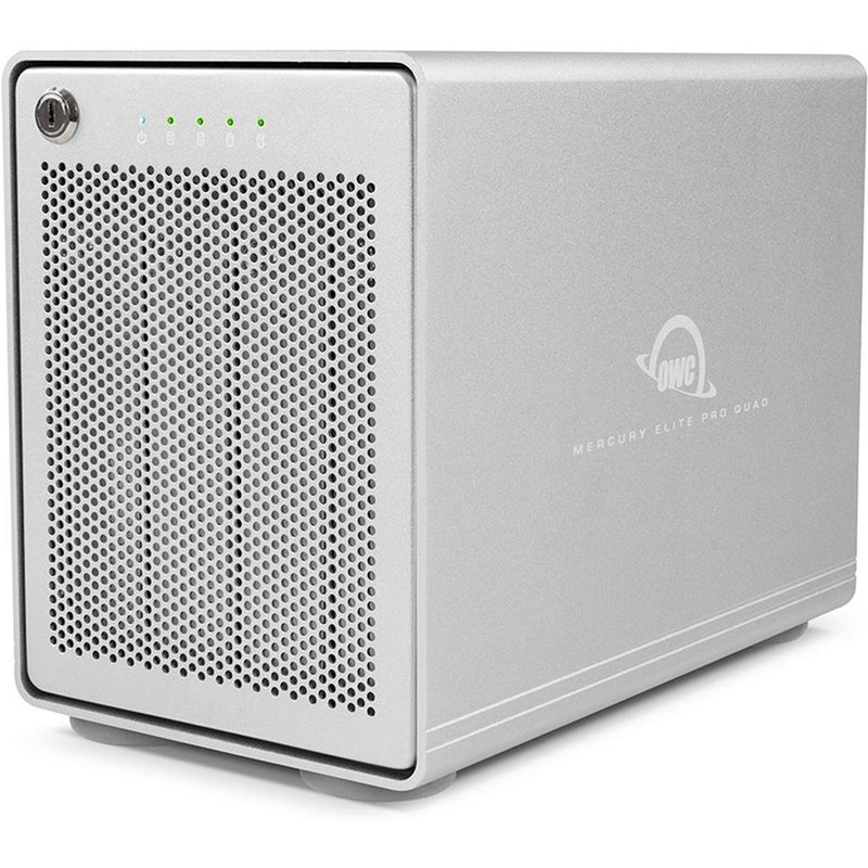 OWC Mercury Elite Pro Quad HDD/SSD enclosure White 2.5/3.5"