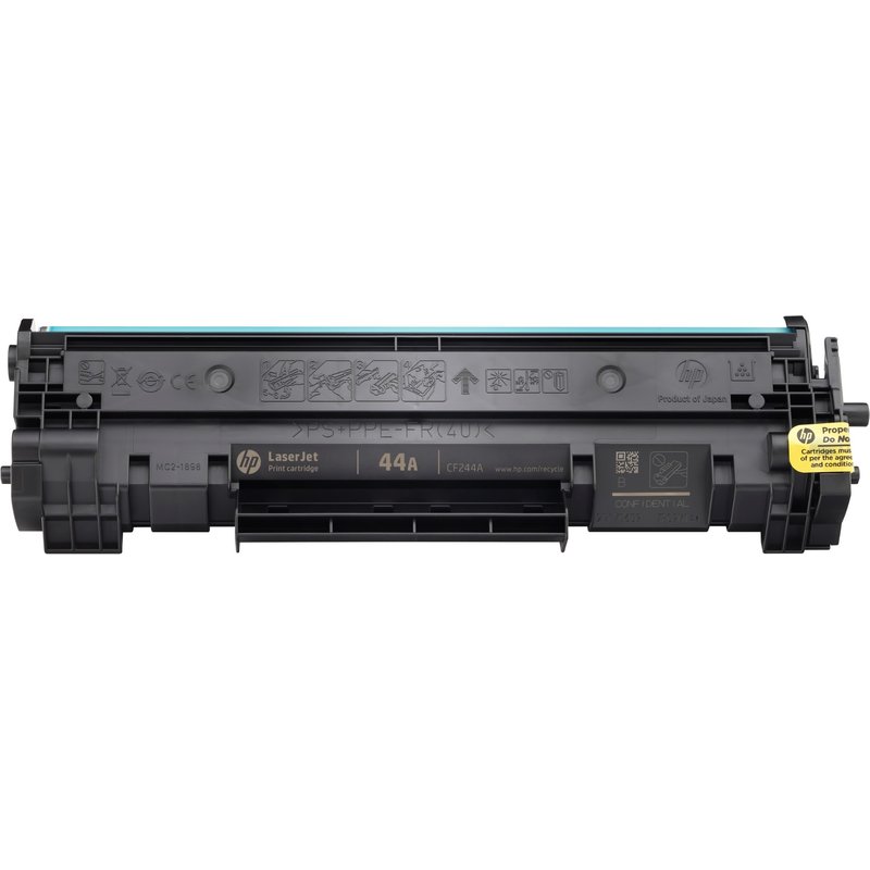 HP 44A Black Original LaserJet Toner Cartridge. Black toner page yield: 1000 pages Printing colours: Black Quantity per pack: 1 pc(s)
