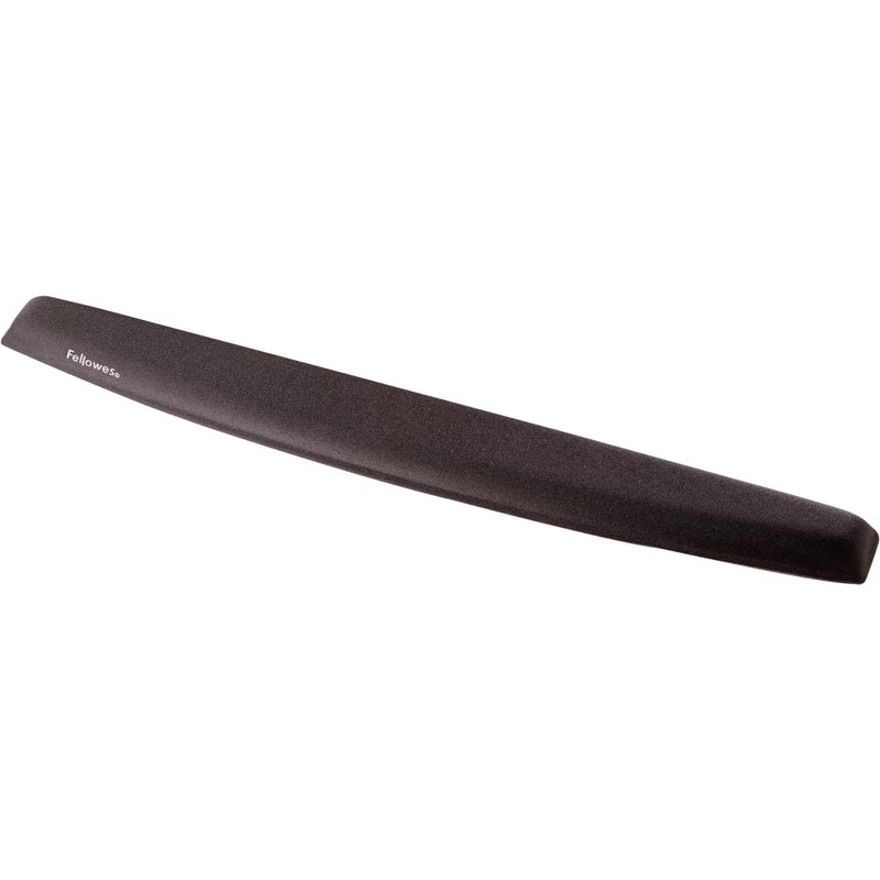 Fellowes Keyboard Wrist Rest - Memory Foam Wrist Rest - Ergonomic Wrist Support for Computer, Laptop, Home Office Use - Black