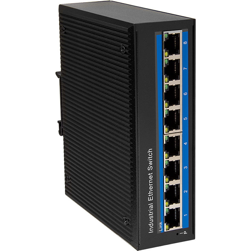 LogiLink Industrial Fast Ethernet Switch. 8-Port 10/100 Mbps