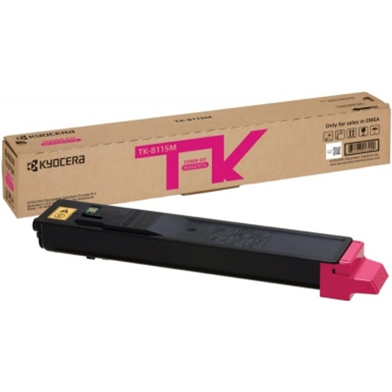 Kyocera 1T02P3BNL0/TK-8115M Toner-kit magenta. 6K pages ISO/IEC 19752
