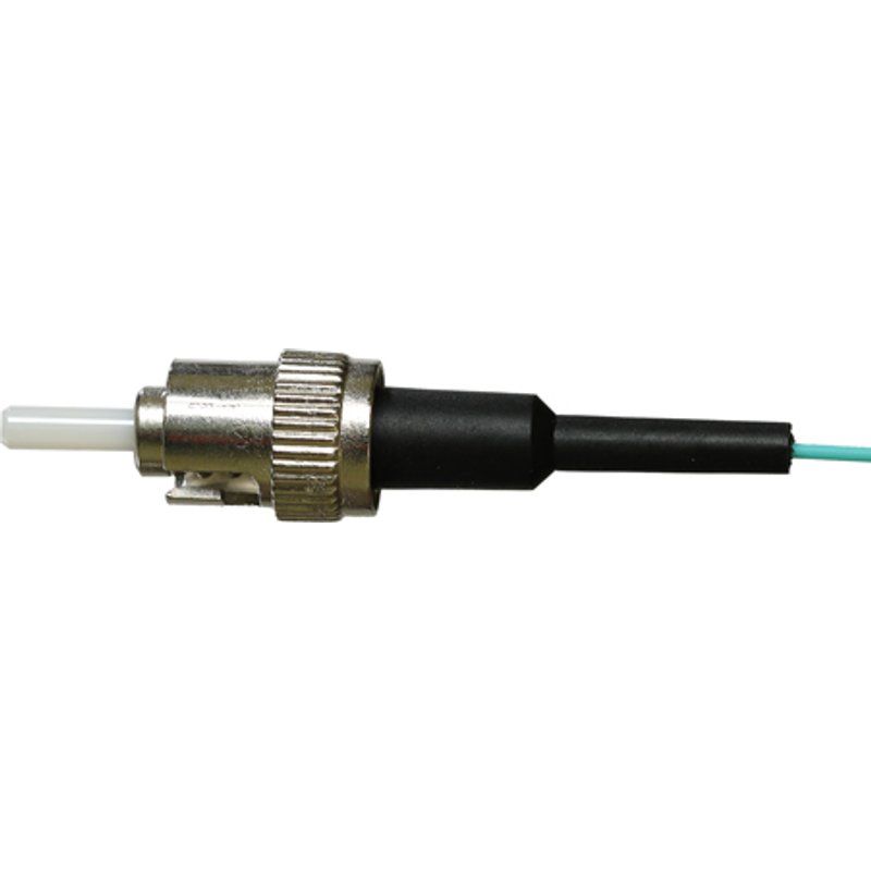 Cablenet 1m OM3 50/125 ST Pigtail Aqua Fibre Pigtail 900um