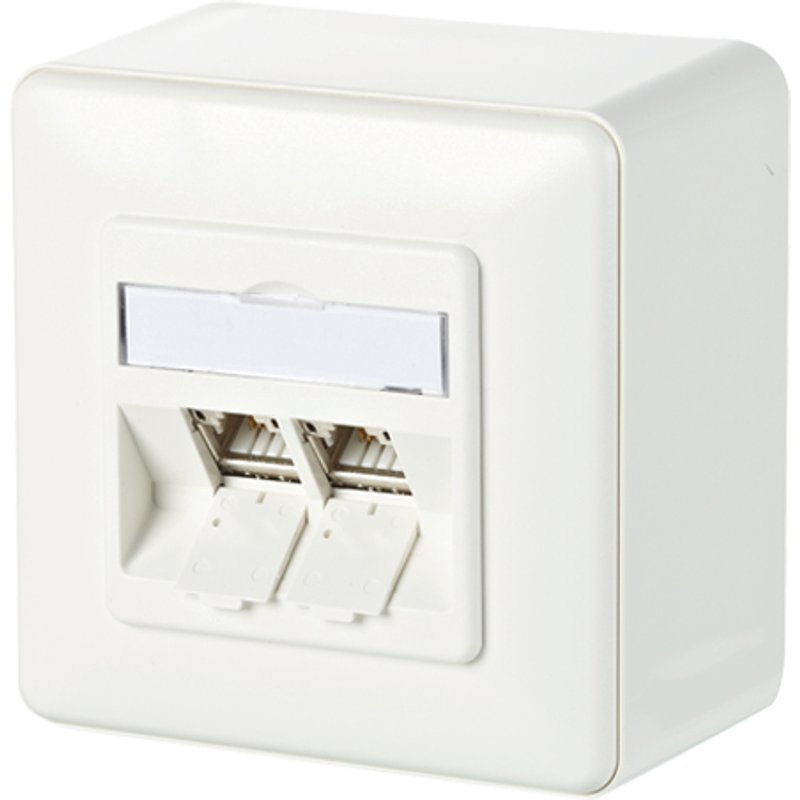 METZ CONNECT 130B11D20002-E socket-outlet RJ-45 White