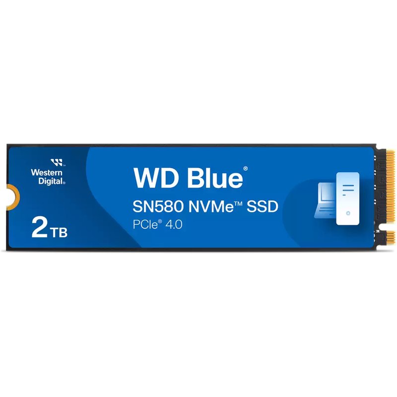 Western Digital WDS200T3B0E-00CHF0 internal solid state drive 2 TB M.2 PCI Express 4.0 NVMe