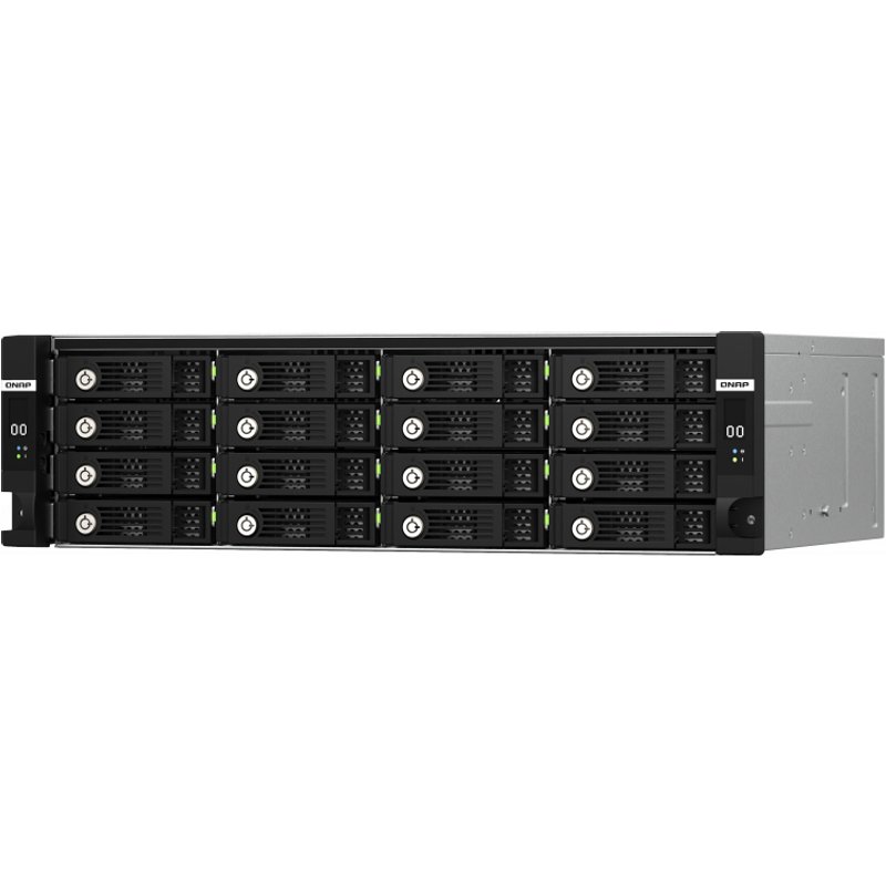 QNAP TL-R1620Sdc HDD/SSD enclosure Black 2.5/3.5"
