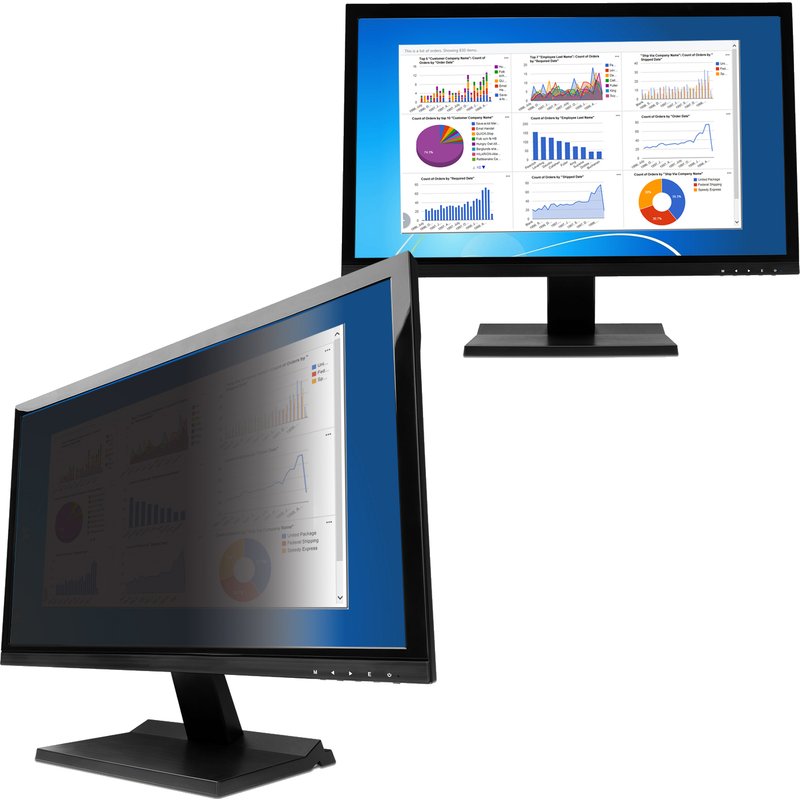 V7 ScreenSentry 31.5" Privacy Filter for Widescreen Monitors - 16:9 Aspect Ratio