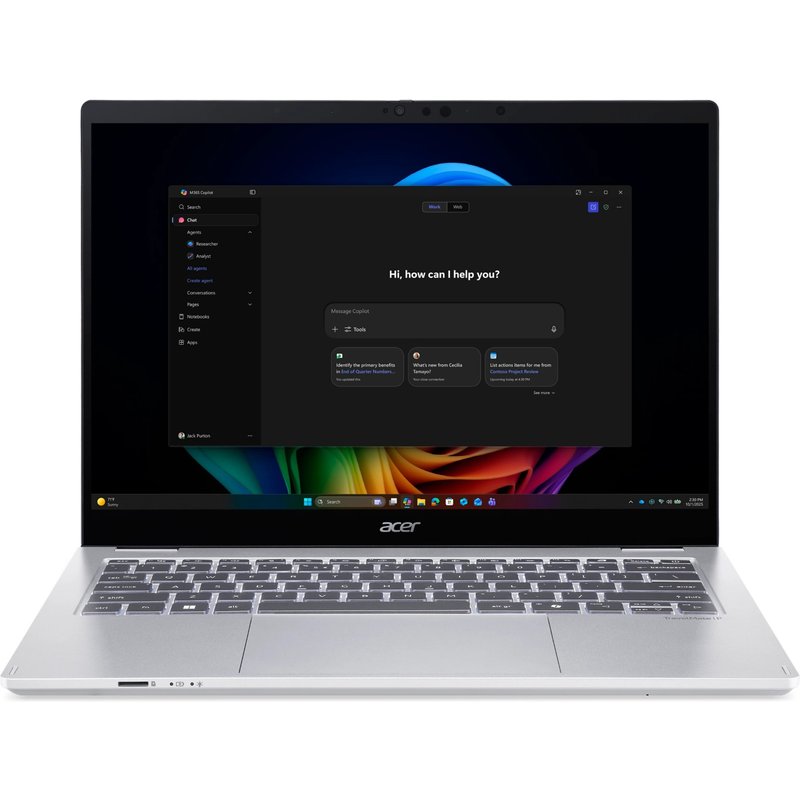 Acer TravelMate TMP414RN-56-TCO-55LR Intel Core Ultra 5 325 Hybrid (2-