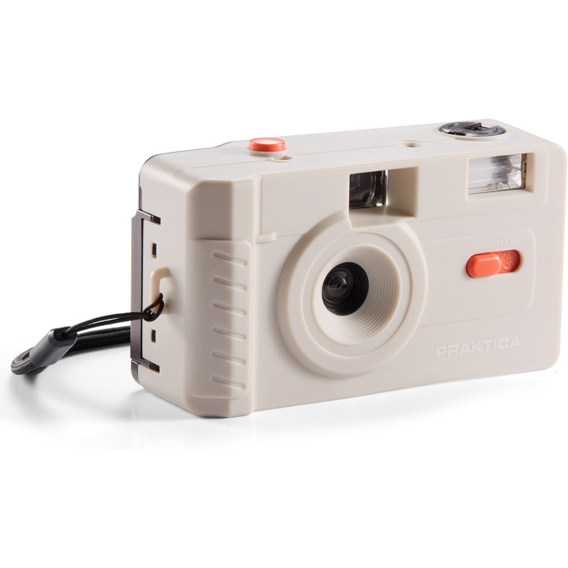 Praktica Reusable 35mm Film Camera - Cream - Camera Only