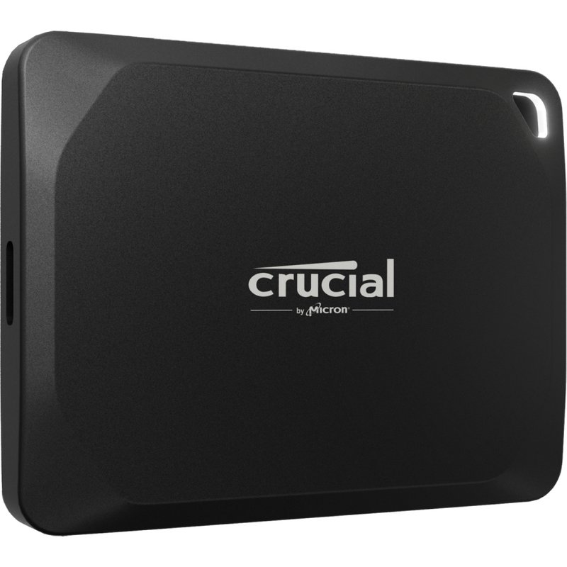 Crucial X10 Pro 1TB Portable SSD - Up to 2100MB/s read, 2000MB/s write - water and dust resistant, PC and Mac - USB 3.2 External Solid State Drive