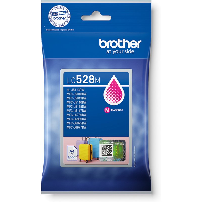 Brother LC-528M Ink cartridge magenta extra High-Capacity. 5K pages IS