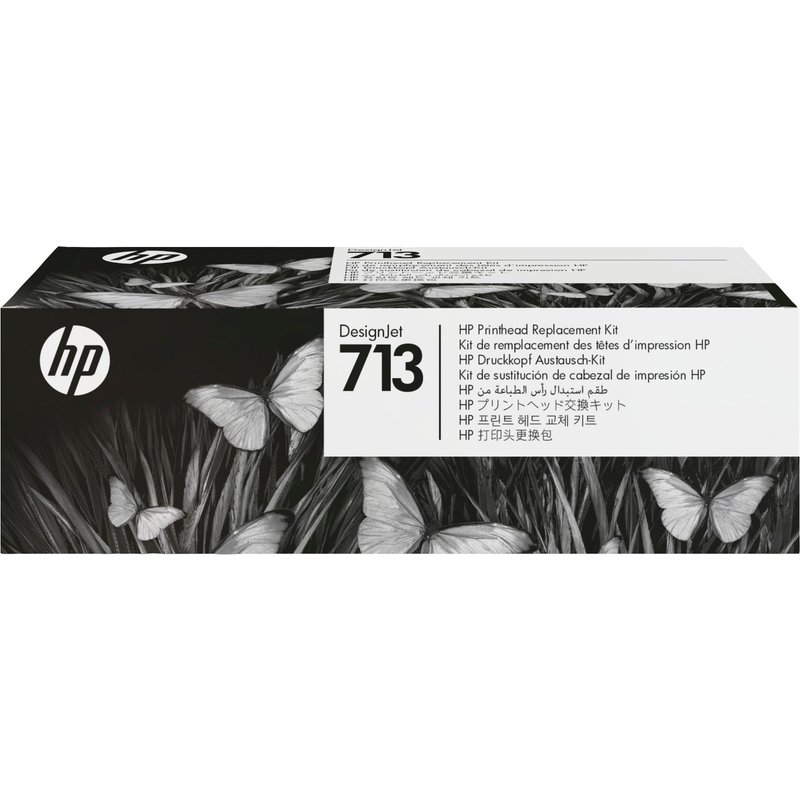 HP 713 DesignJet Printhead Replacement Kit HP DesignJet T210 T230 T250 T630 T650 Printer series Thermal inkjet Black Cyan Magenta Yellow China Singapore Malaysia 314 mm 156 mm