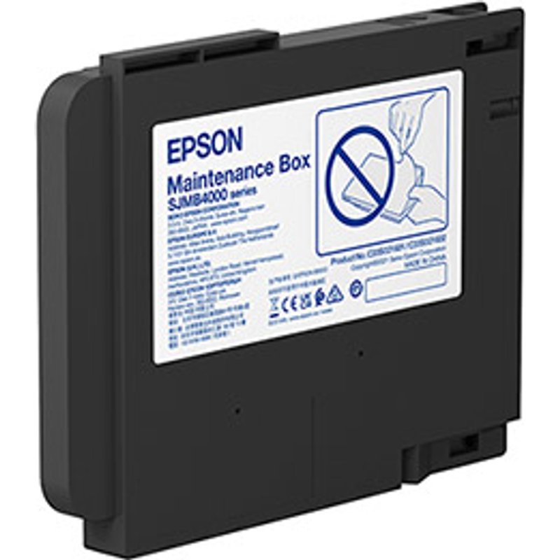 Epson SJMB4000 C4000e Maintenance box Maintenance kit Epson CW-C4000E (BK) 1 pc(s) 197 g 100 mm