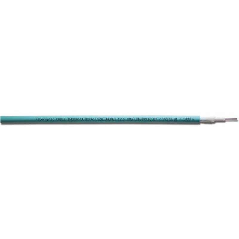 Lanview LVO231995-100 InfiniBand/fibre optic cable 100 m Aqua colour