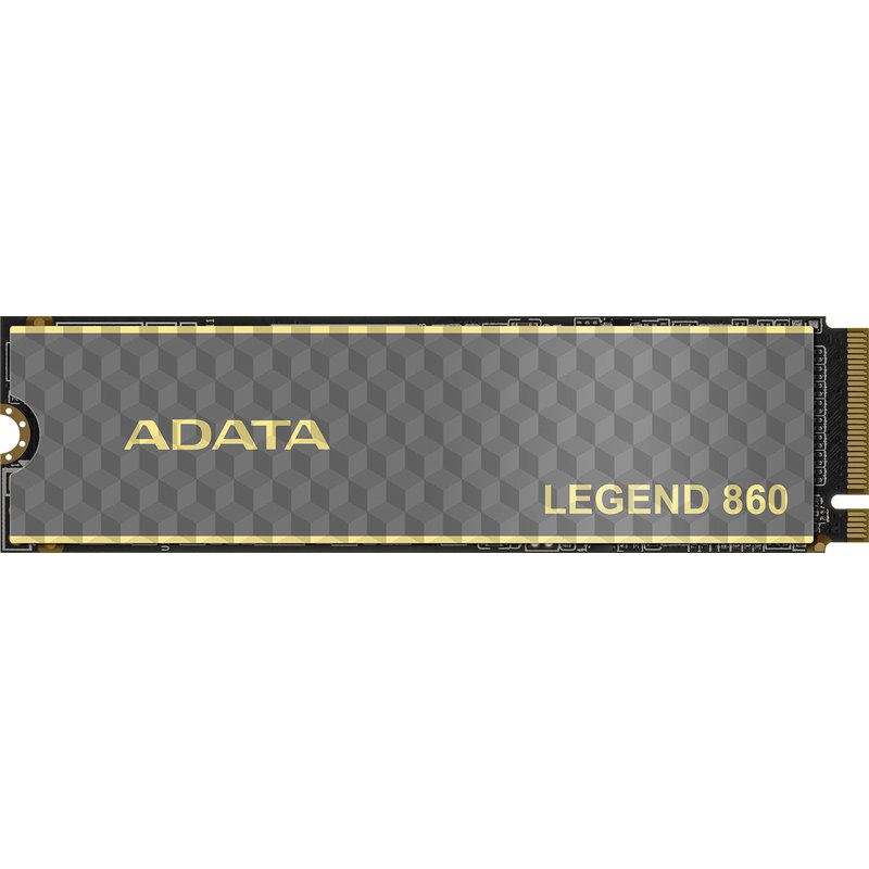 ADATA LEGEND 860 SLEG-860-2000GCS. SSD capacity: 2 TB SSD form factor: M.2 Read speed: 6000 MB/s Write speed: 5000 MB/s Component for: PC/Notebook/Game console
