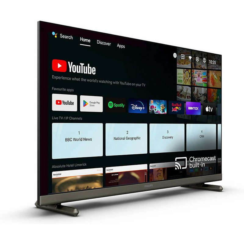Philips 32HFL4518/12 hospitality TV 81.3 cm (32") HD 250 cd/m Smart TV Black 20 W