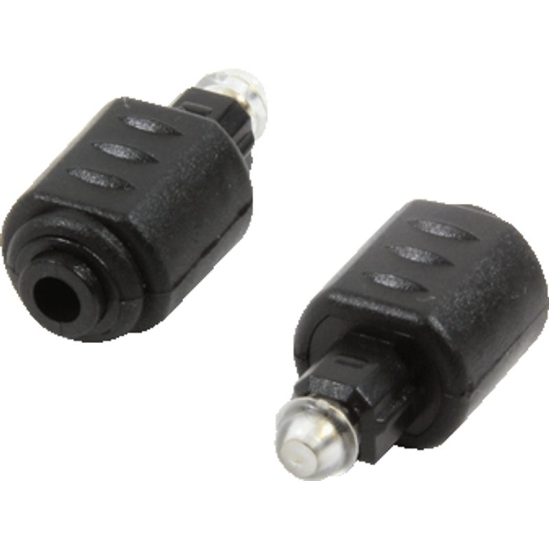 LogiLink CA1016 cable gender changer Toslink Toslink 3.5 mm Mini Black