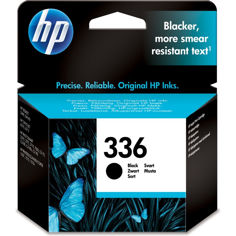 HP C9362EE/336 Printhead cartridge black. 220 pages ISO/IEC 24711 5ml