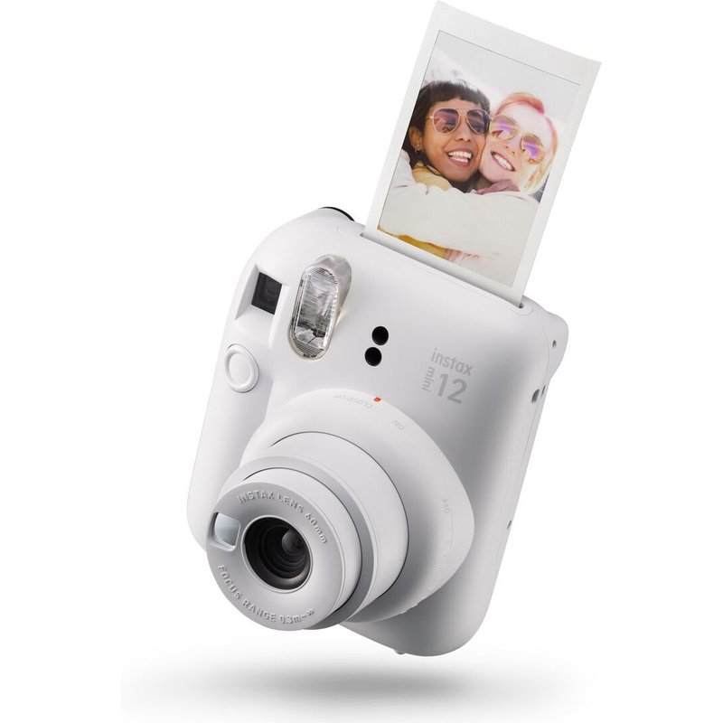 Fujifilm Instax Mini 12 Instant Camera - Clay White - Camera Only