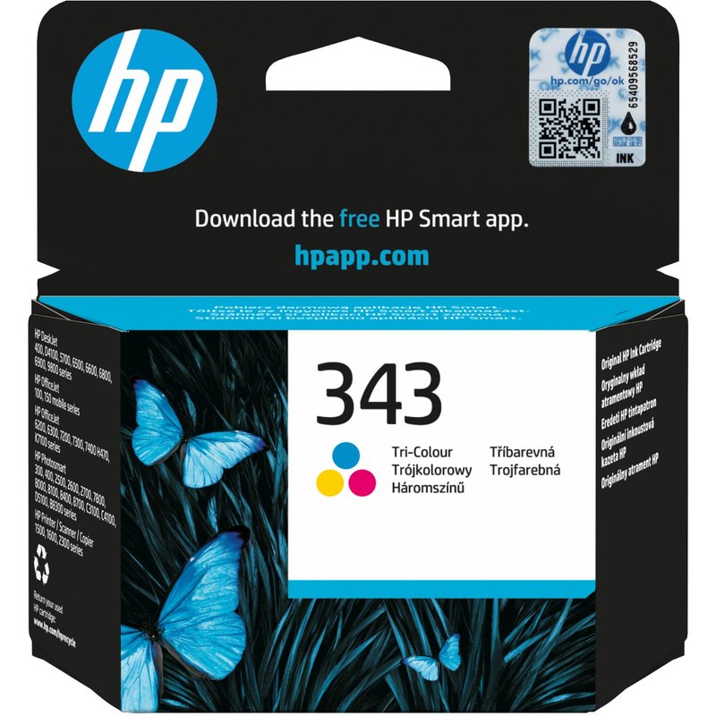 HP C8766EE/343 Printhead cartridge color. 260 pages ISO/IEC 24711 7ml
