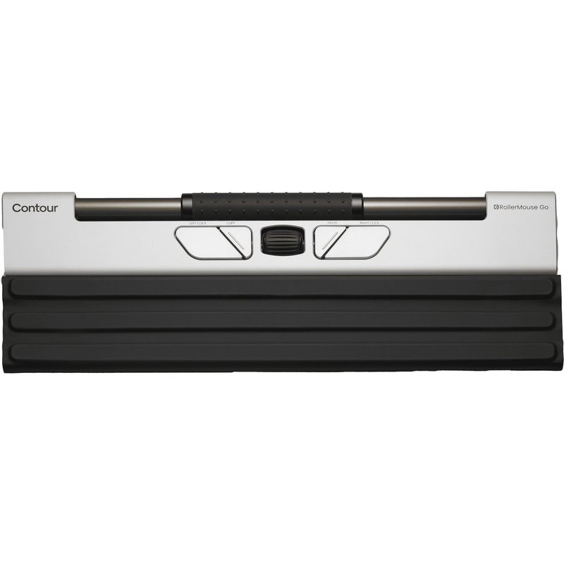 Contour RollerMouse Go - Wireless - Rechargeable - 4000 dpi - RollerBar - 5 Button(s) - 5 Programmable Button(s) - Symmetrical - 3 Month Battery